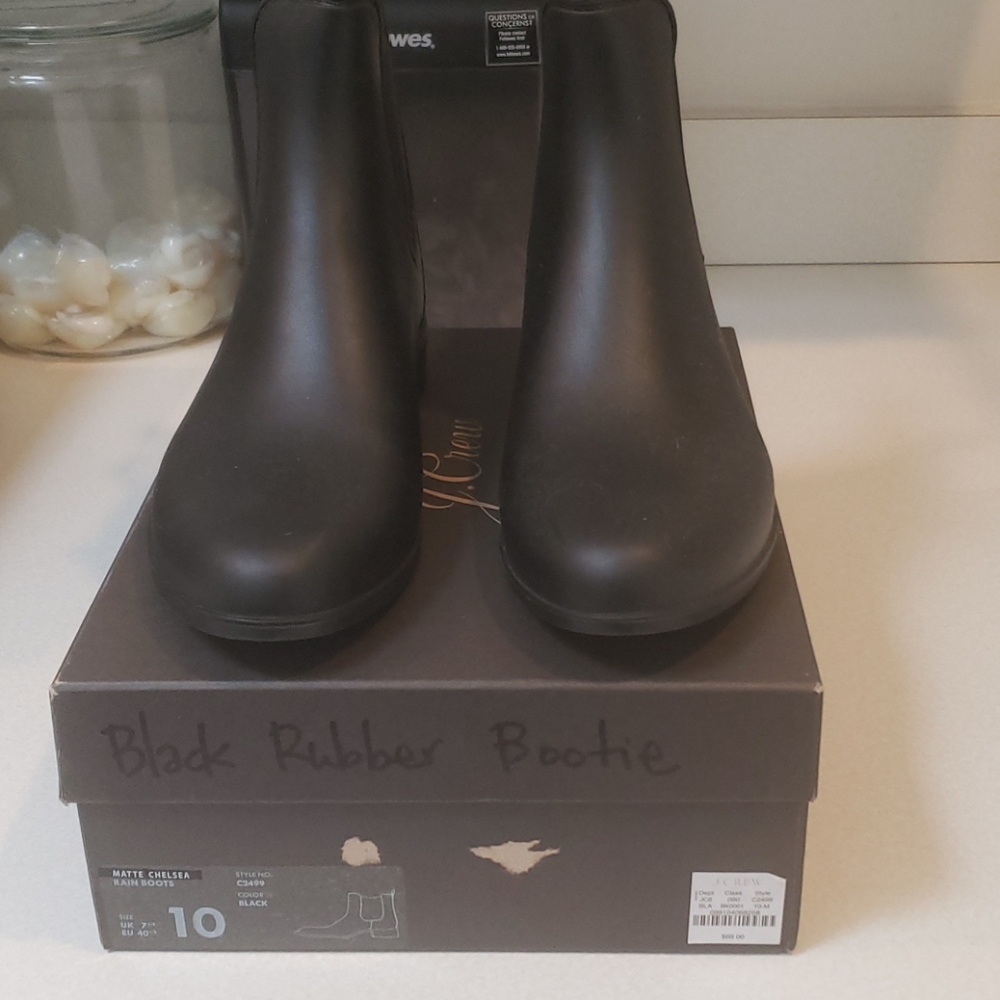 JCrew  Chelsea rain bootie